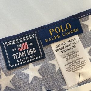 Mens polo Ralph Lauren Team USA bandana. Made in the USA.